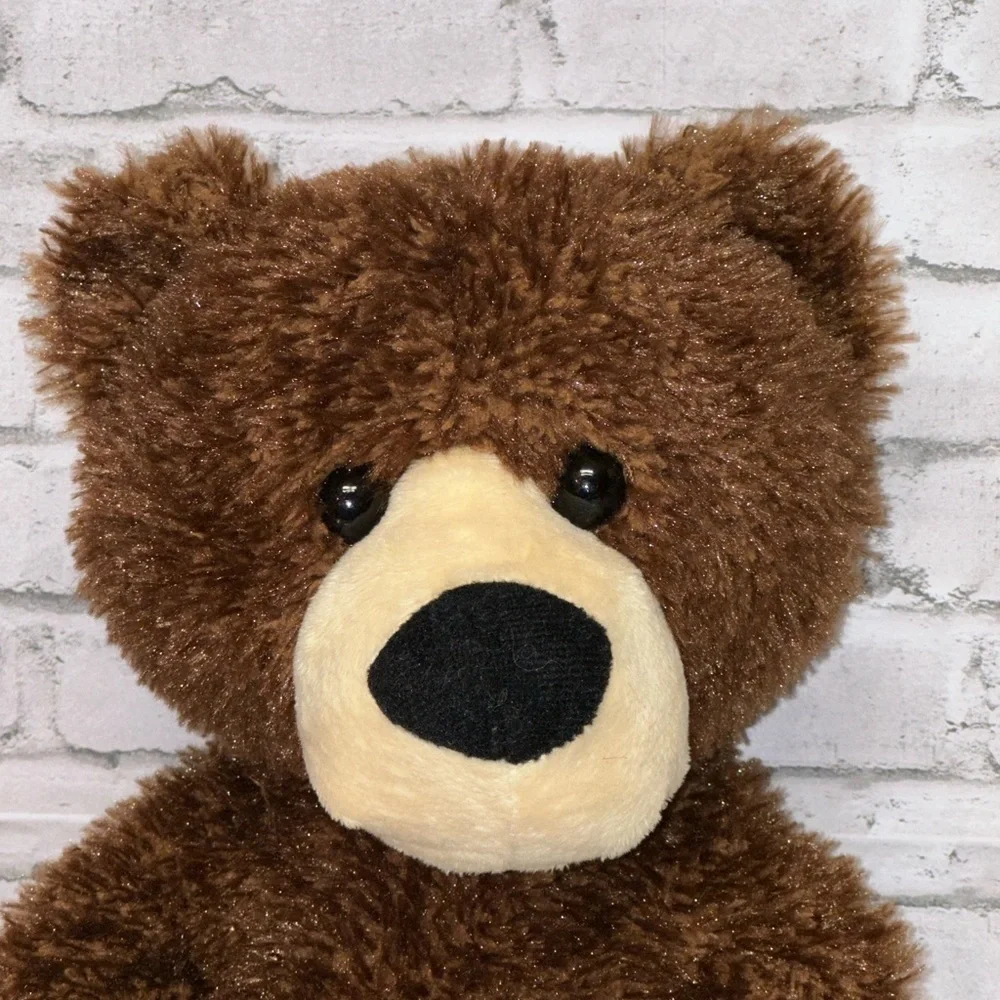Bear Forces of America TEDDY BEAR Plush Vintage 1989 Brown Tan Stuffed Animal